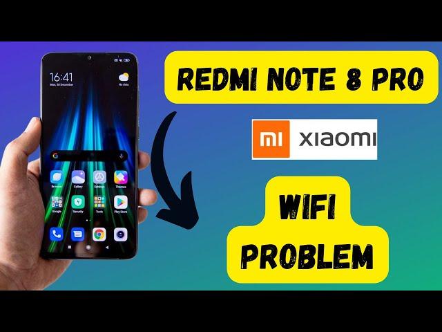 Redmi Note 8 pro Wifi problem fix | Wifi connection problem | Redmi internet issue