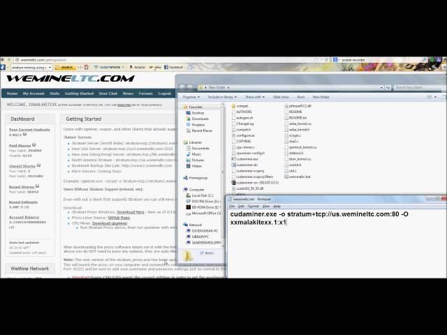 Litecoin Nvidia CUDA Miner Stratum Setup