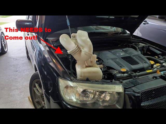 MUST DO FREE MOD - Subaru Forester XT intake Silencer removal