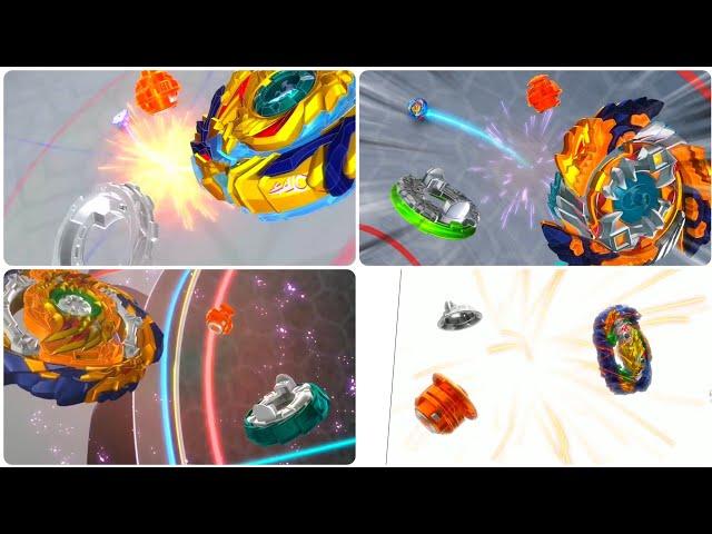 All Fafnir Burst Finishes in Beyblade Burst Season 2-6