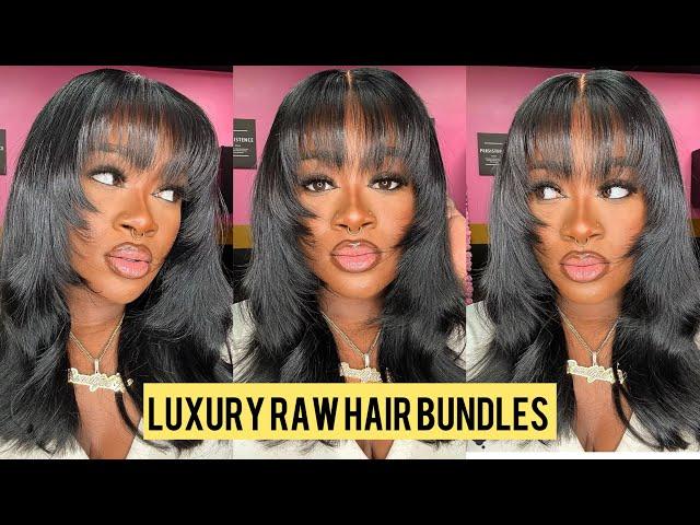 The Best Hair on the market |Luxury RAW HAIR Bundles| 2x6 Raw hair Closure |THEBHSLAY 