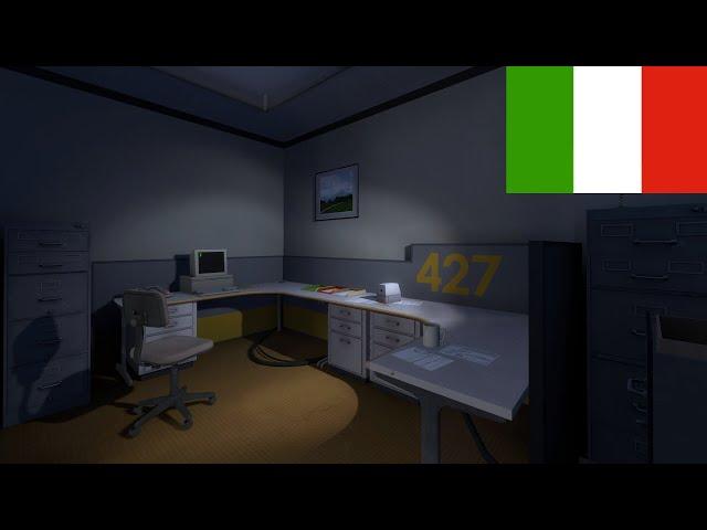 The Stanley Parable but the narrator is italian (with english subtitles)