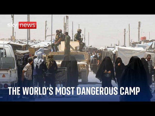 Syria: Inside Al Hol refugee camp where Shamima Begum was held