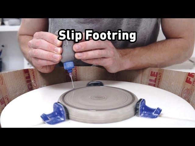 Adding a Footring with slip instead of trimming