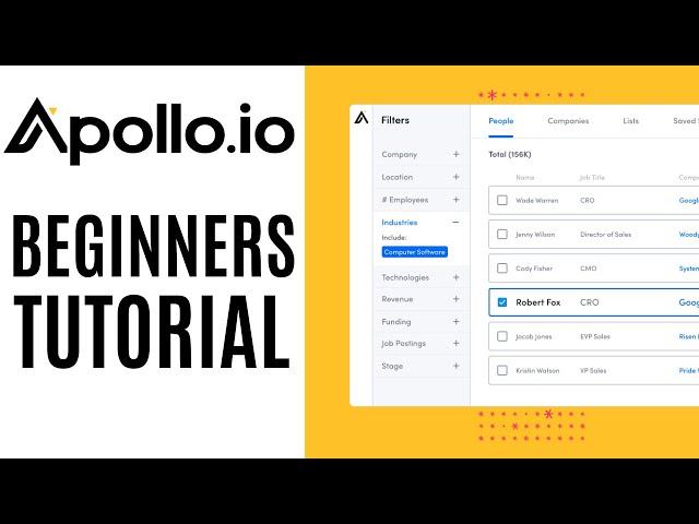 How to Use Apollo.io | Apollo Tutorial For Beginners 2025