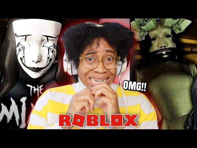 PLAYING ROBLOX HORROR GAMES FOR THE FIRST TIME! 🫣