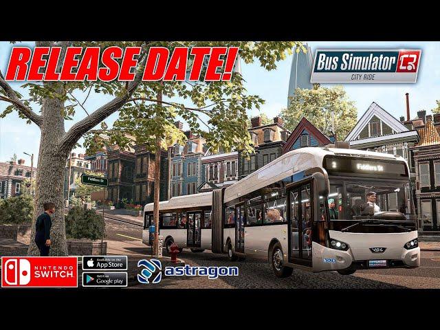 RELEASE DATE CONFIRMED! Bus Simulator City Ride by Astragon Entertainment