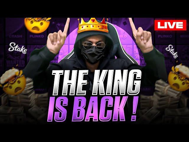 THE KING IS BACK!  | STAKE LIVE 