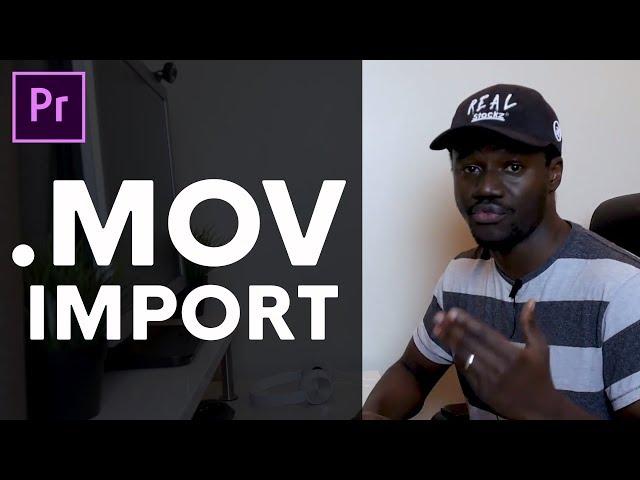 how to import .MOV files in adobe premiere pro Win/Mac