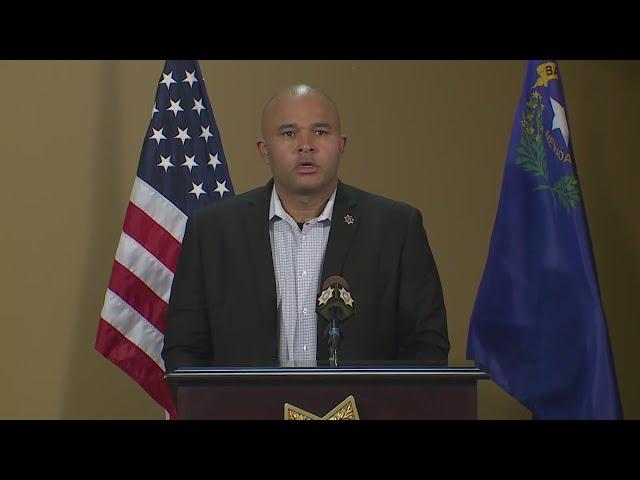 Metro briefing on the investigation of violent crimes, homicides in Las Vegas