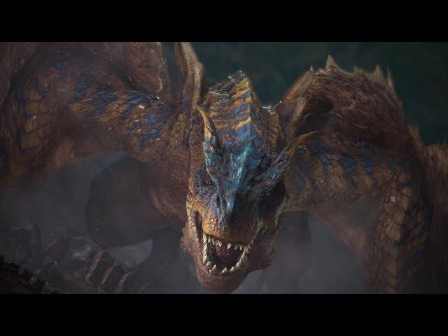 Monster Hunter World: Iceborne - Tigrex Boss Fight (Solo / Longsword)