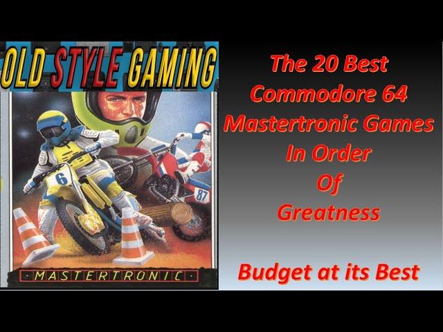 The 20 Best Commodore 64 Mastertronic Games (Budget at its best)