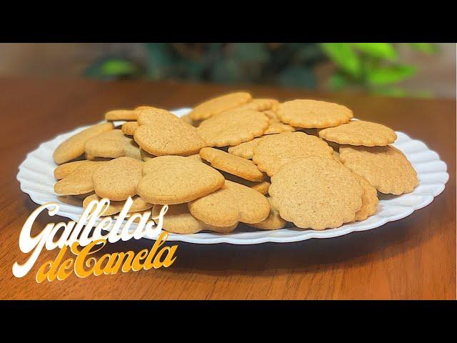 Galletas de Canela | Receta Fácil | PanquequeDeNaranja