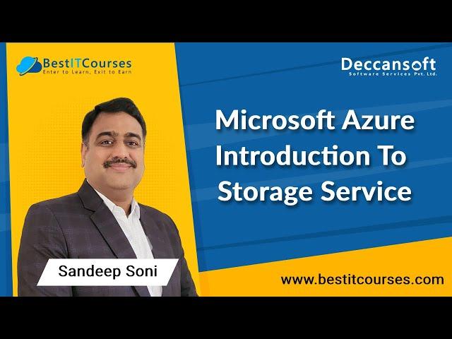 Microsoft Azure | Introduction To Storage Service