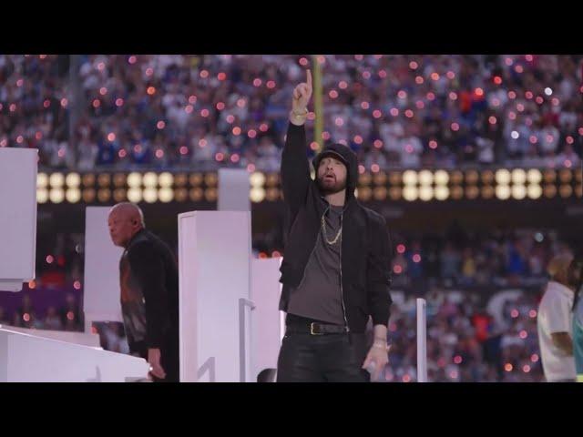 Eminem - Lose Yourself, Super Bowl Halftime Show 2022, Dr Dre, Snoop Dogg