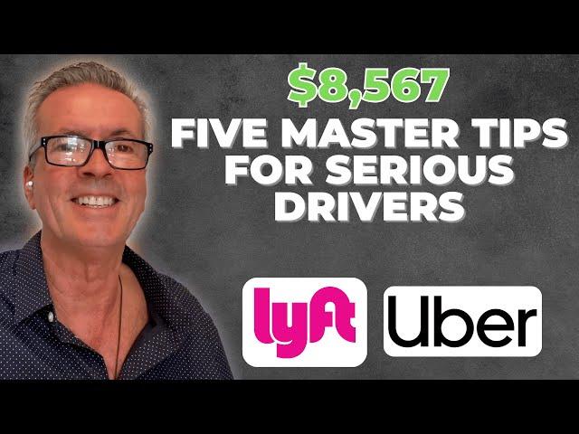 $8,567 - Five Master Tips for Serious Drivers