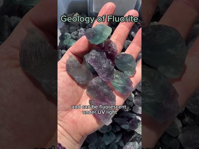 Geology of Fluorite! #geology #crystals #fluorite #minerals #crystalshop