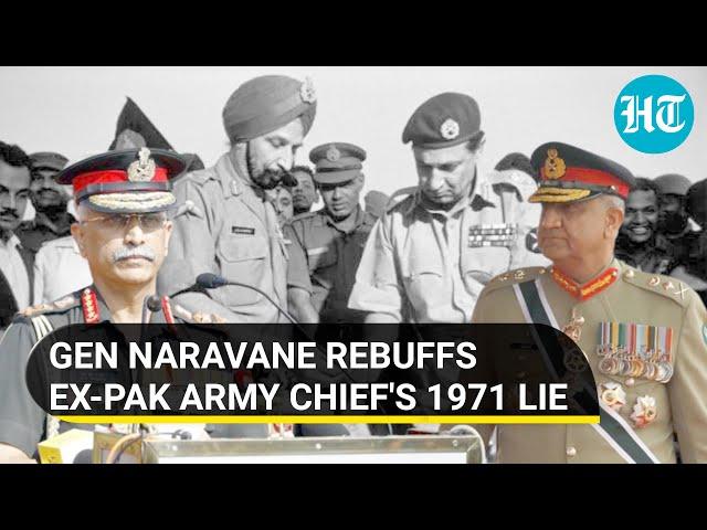 Pak gets a history lesson from Indian Army over 1971 defeat; General Naravane schools Bajwa