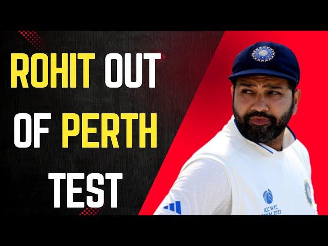 FLASH: Rohit Sharma to miss Perth Border-Gavaskar Trophy Test | Sports Today