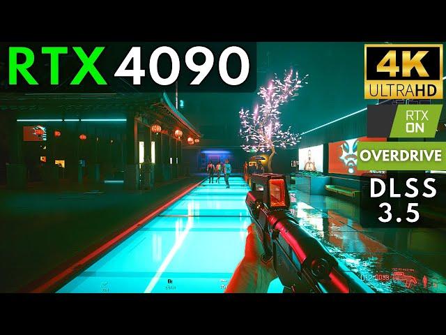 DLSS 3.5 in Cyberpunk 2077 2.0 - RTX 4090 | 4K Ray Tracing Overdrive