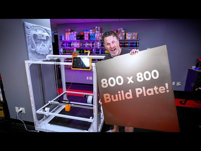 Giga Sized 3D Printer Mods! Elegoo Orange Storm Giga