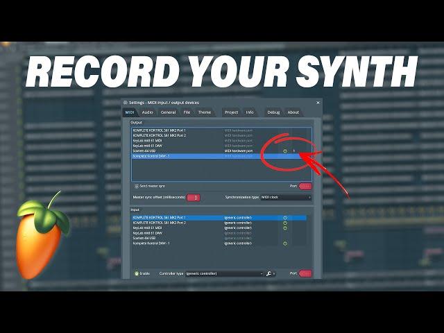 How To Control and Record Your Hardware Synth In FL Studio 21 // Tips & Tricks