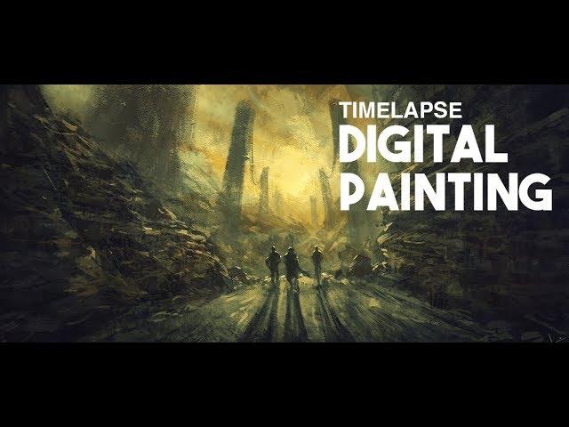 Digital Painting Timelapse - Fantasy Concept Art