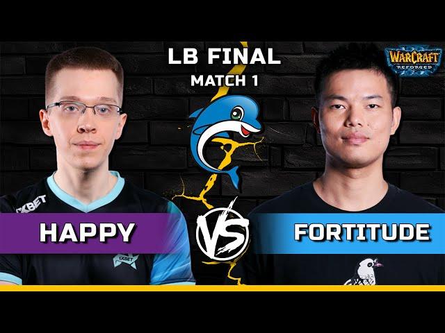 WC3 | LB Final | Match 1 | [UD] Happy vs Fortitude [HU] | Dolphin Warcraft Championship Cup