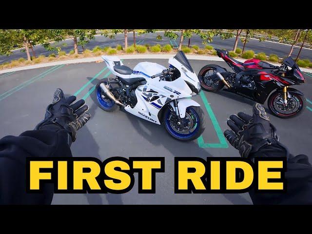 The Suzuki GSXR 1000 First Ride!