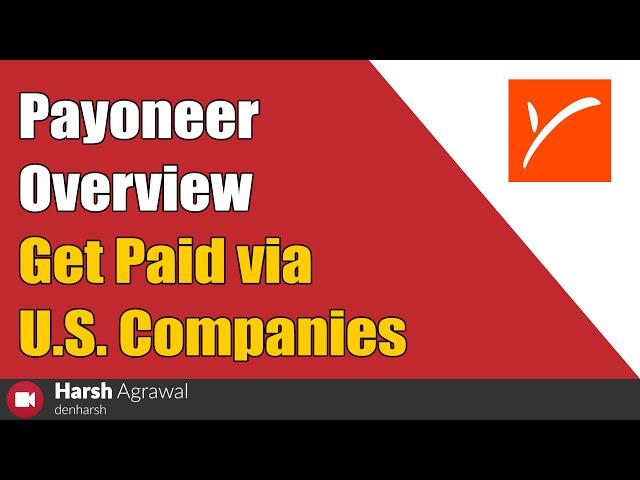 Payoneer Overview: Get Paid Via U.S. Companies