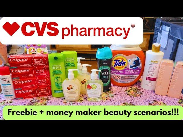 CVS COUPONING HAUL! EASY BEGINNER FRIENDLY MONEY MAKER AND FREEBIE DEALS THIS WEEK! LEARN TO COUPON!