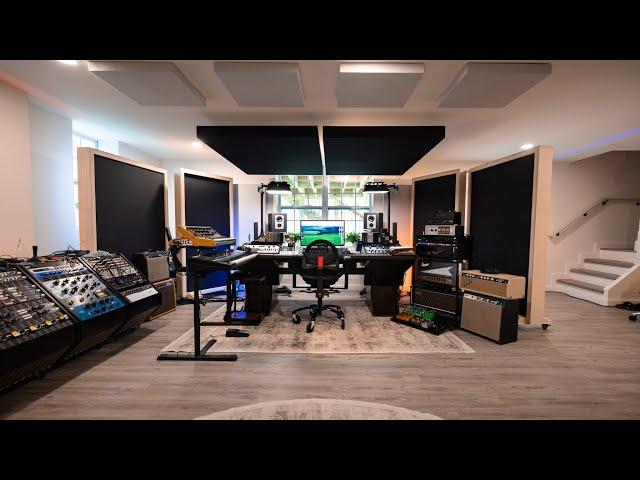 Building an EPIC Recording Studio in a BASEMENT