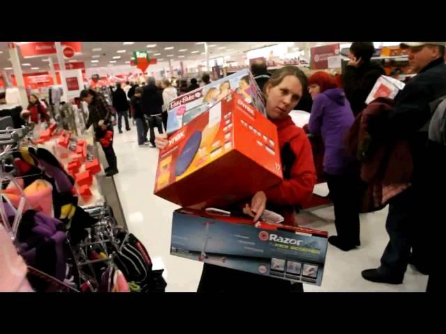 Black Friday shoppers go crazy in Utah