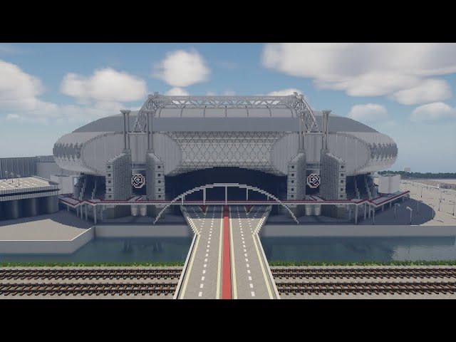 Minecraft - TIMELAPSE - Johan Cruijff ArenA + Renovation (AJAX) [Official] + DOWNLOAD