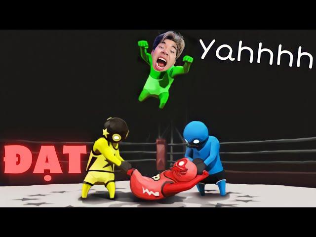 ĐẠT BỊ HỘI ĐỒNG , CÁI KẾT CÂN 2 LUÔN !!! | Gang Beasts