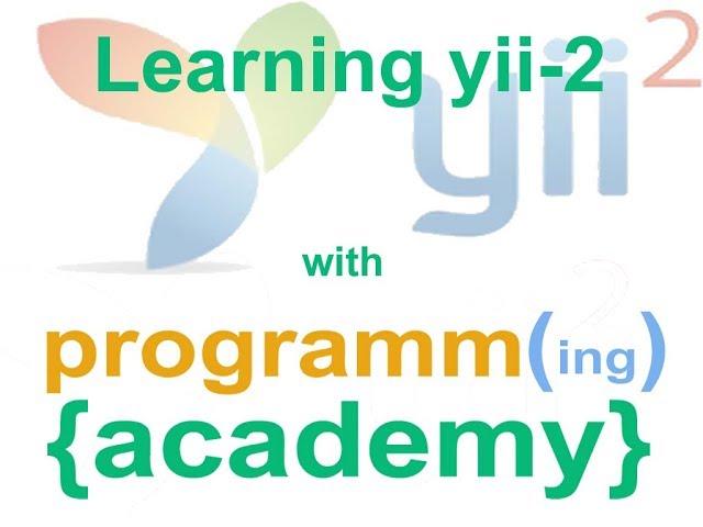 Yii2 Lecture 5 - Create Model Controllers and Views with gii tool