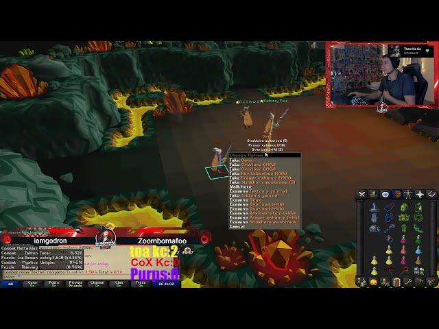 How To Call An Onyx At Chambers Of Xerich Tekton #osrs | oldschoolproject on #twitch