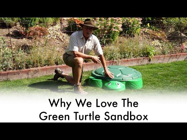 3 Reasons We Love The Little Tikes Green Turtle Sandbox | Jurassic Sands