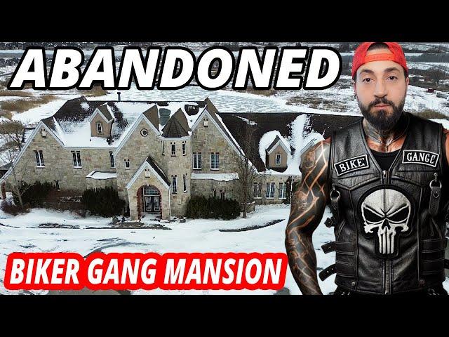 TERRIFYING NIGHT IN HAUNTED ABANDONED BIKER GANG MANSION