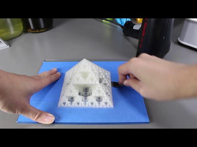 Removing Large Prints off the Print Surface by Heating it