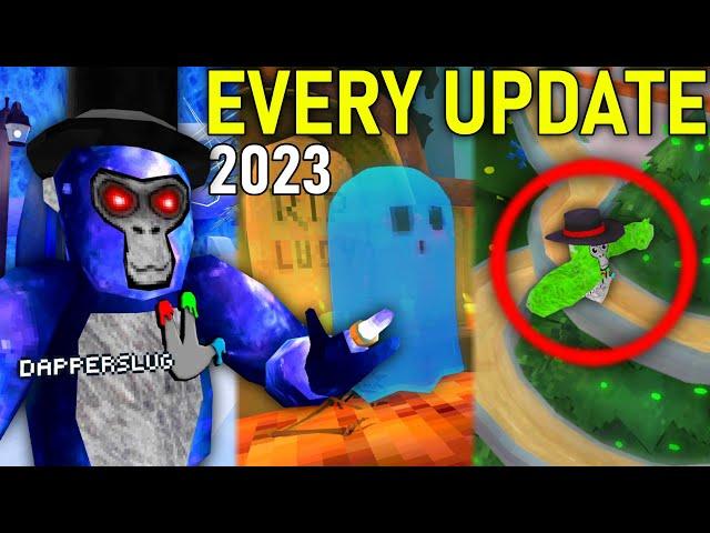 Gorilla Tag Updates Were CRAZY in 2023 (Every Update)