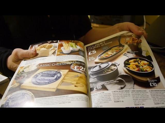 ASMR Home shopping catalogue consultant (Avon etc). Tapping, page turning, writing, paper sounds