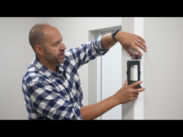 How to Install a Door Hinge - How to Cut a Door Hinge and Hang the Door