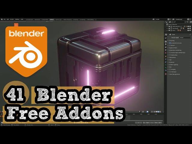 Best Blender Free Addons l Part 1