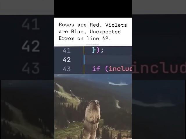 Error in coders life  | #error #coders #bugs #codermemes #funny #viralpost #trendingshorts