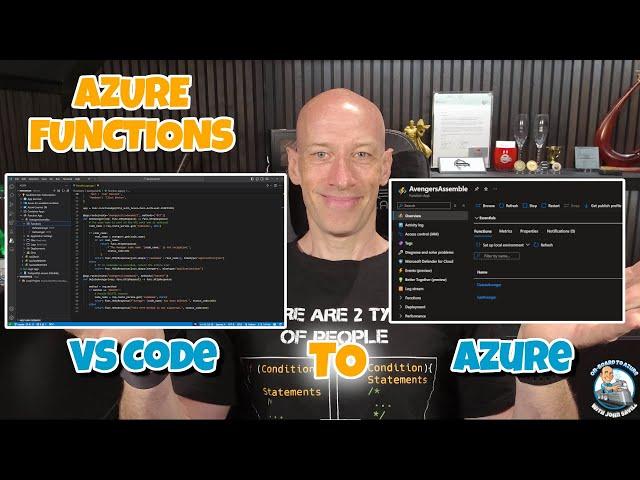 Using VS Code to Write and Deploy Azure Functions