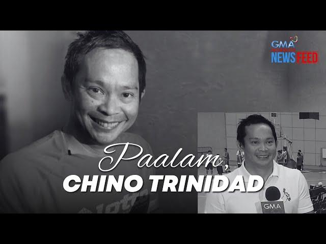 Batikang sports journalist na si Chino Trinidad, pumanaw na sa edad na 56 | GMA Integrated Newsfeed