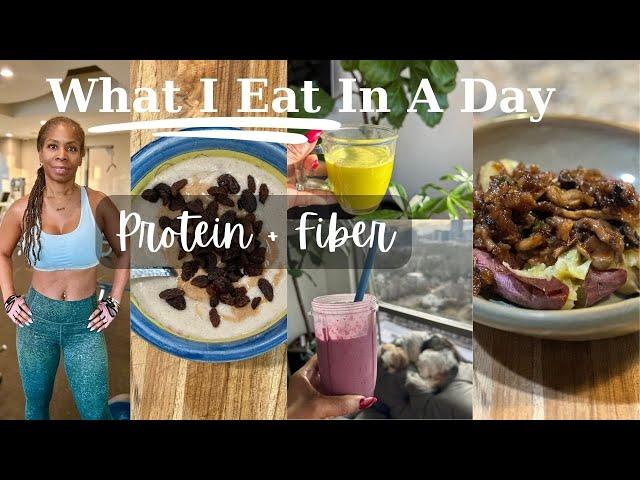 What I Eat In A Day | Intermittent Fasting 16:8 | Protein + Fiber | Breaking A fast | Healthy Life