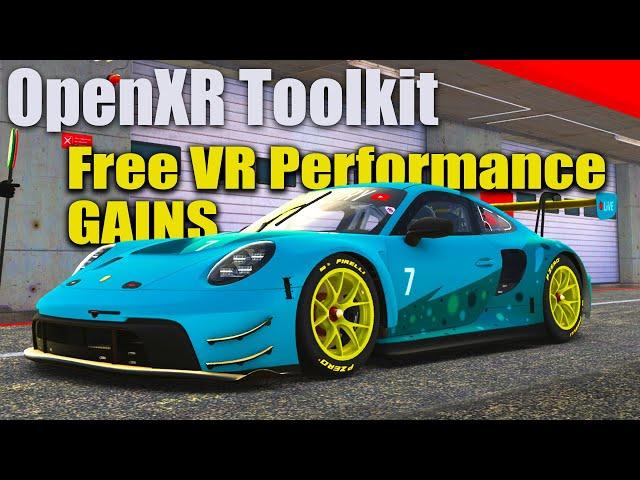 How to Install and Setup OpenXR Toolkit with iRacing in VR