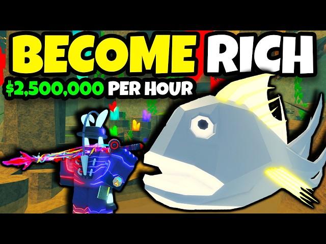 The BEST WAY To MAKE MILLIONS PER HOUR In FISCH Roblox!